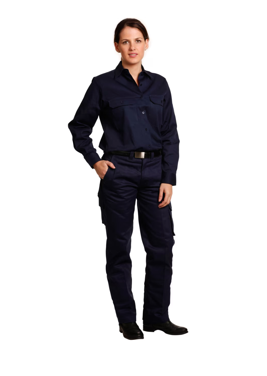 WP15 Ladies Heavy Cotton Pre-Shrunk Drill Pants