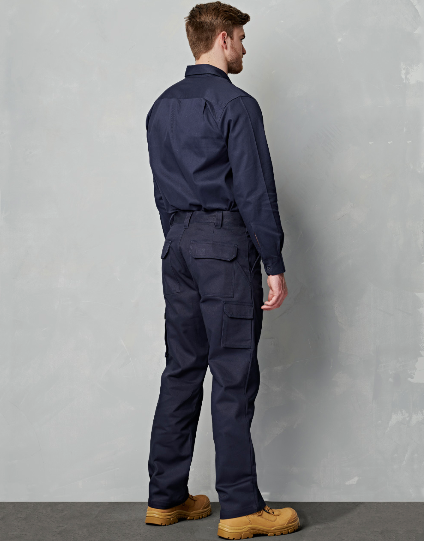 WP13 Mens Heavy Cotton Pre-Shrunk Drill Pants Longer Leg Size