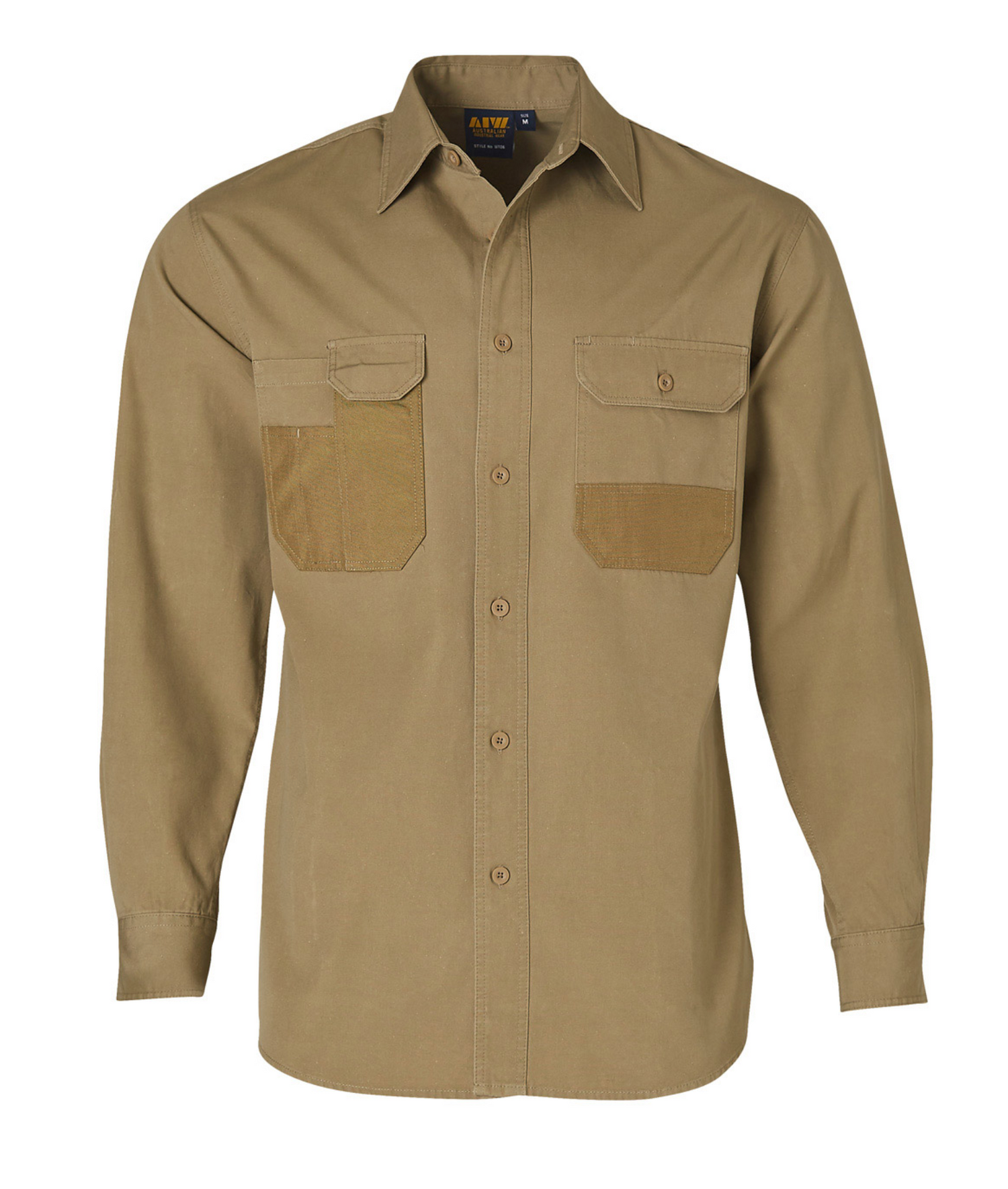 WT06 Mens Cordura® Durable Long Sleeve Work Shirt