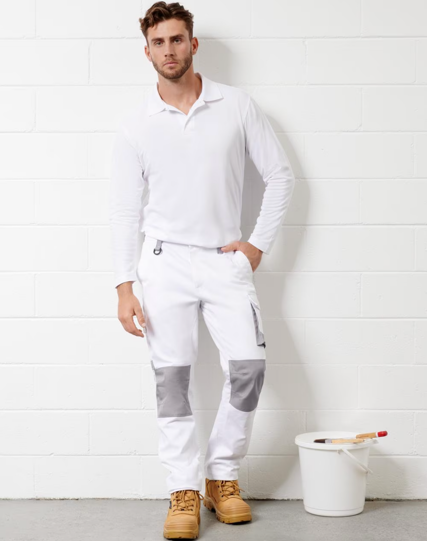 WP05 Unisex Utility Stretch Cargo Work Pants