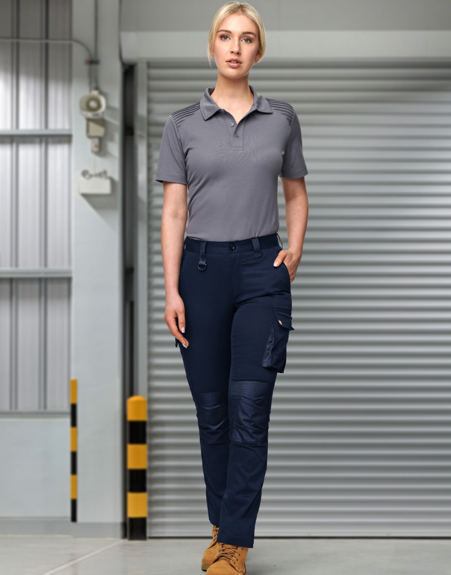 WP05 Unisex Utility Stretch Cargo Work Pants