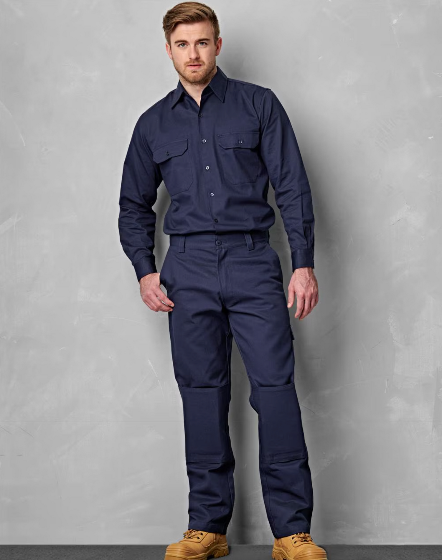 WP03 Mens Heavy Cotton Pre-shrunk Cargo Pants