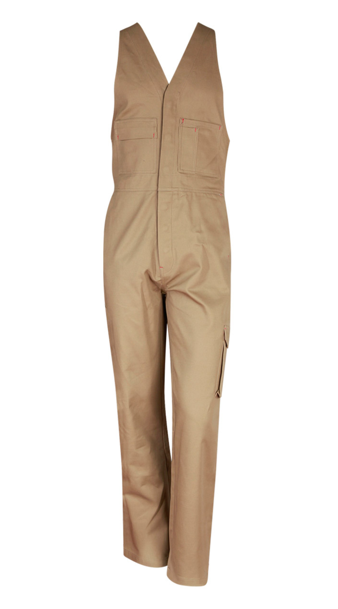 WA02 Mens Pre-Shrunk Heavy Cotton Action Back Overall Stout Size