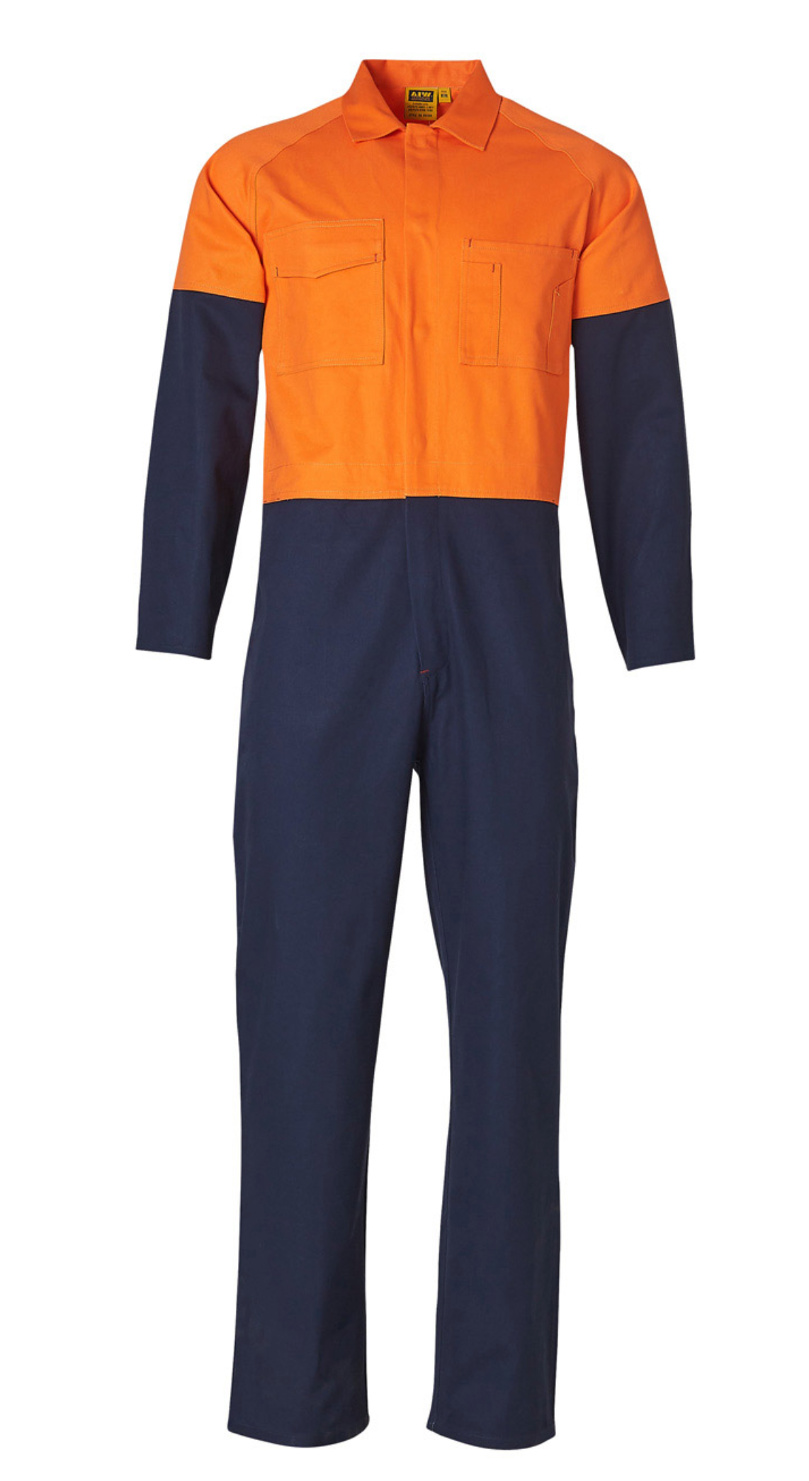 SW205 MEN'S TWO TONE COVERALL Stout Size