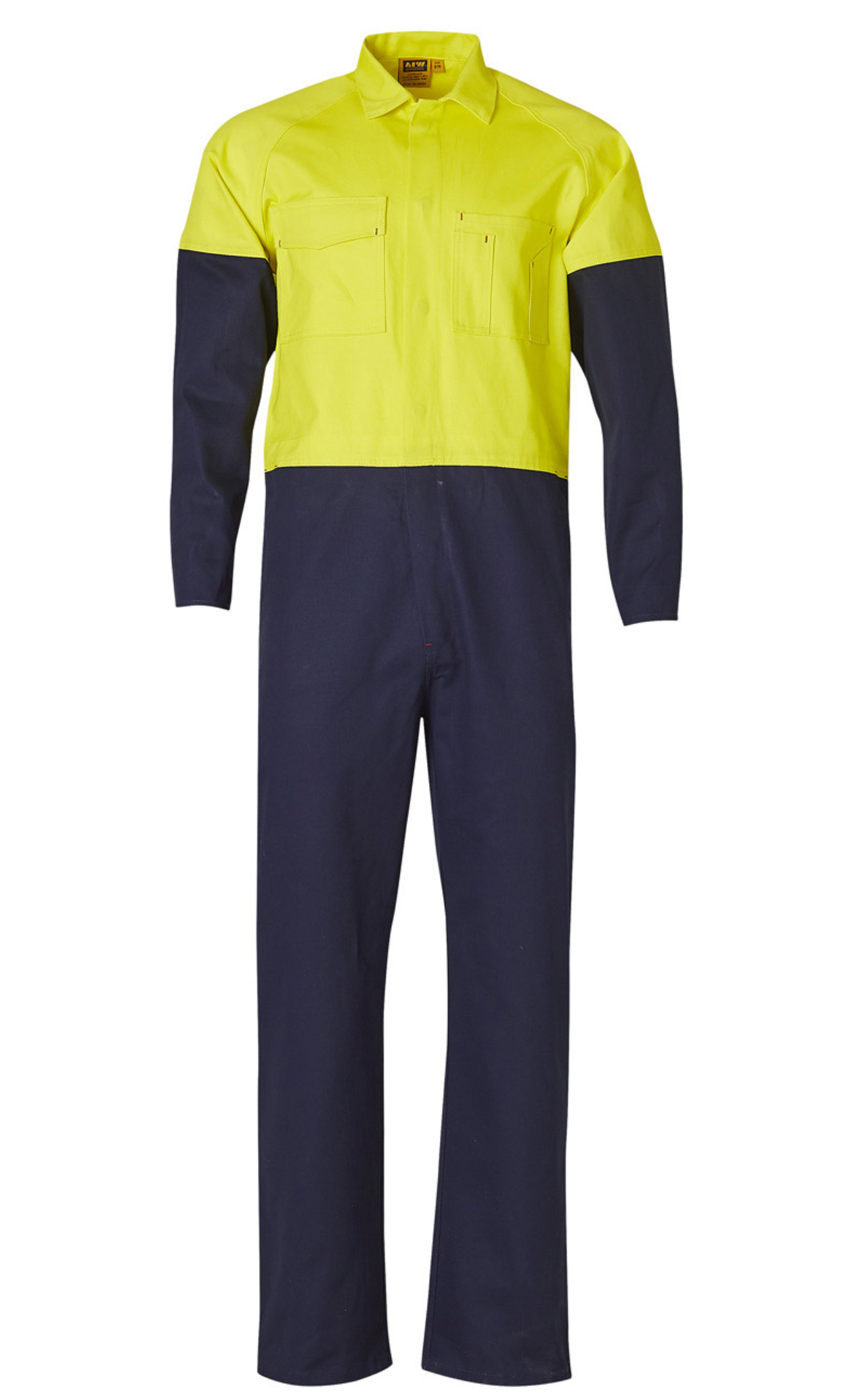 SW205 MEN'S TWO TONE COVERALL Stout Size