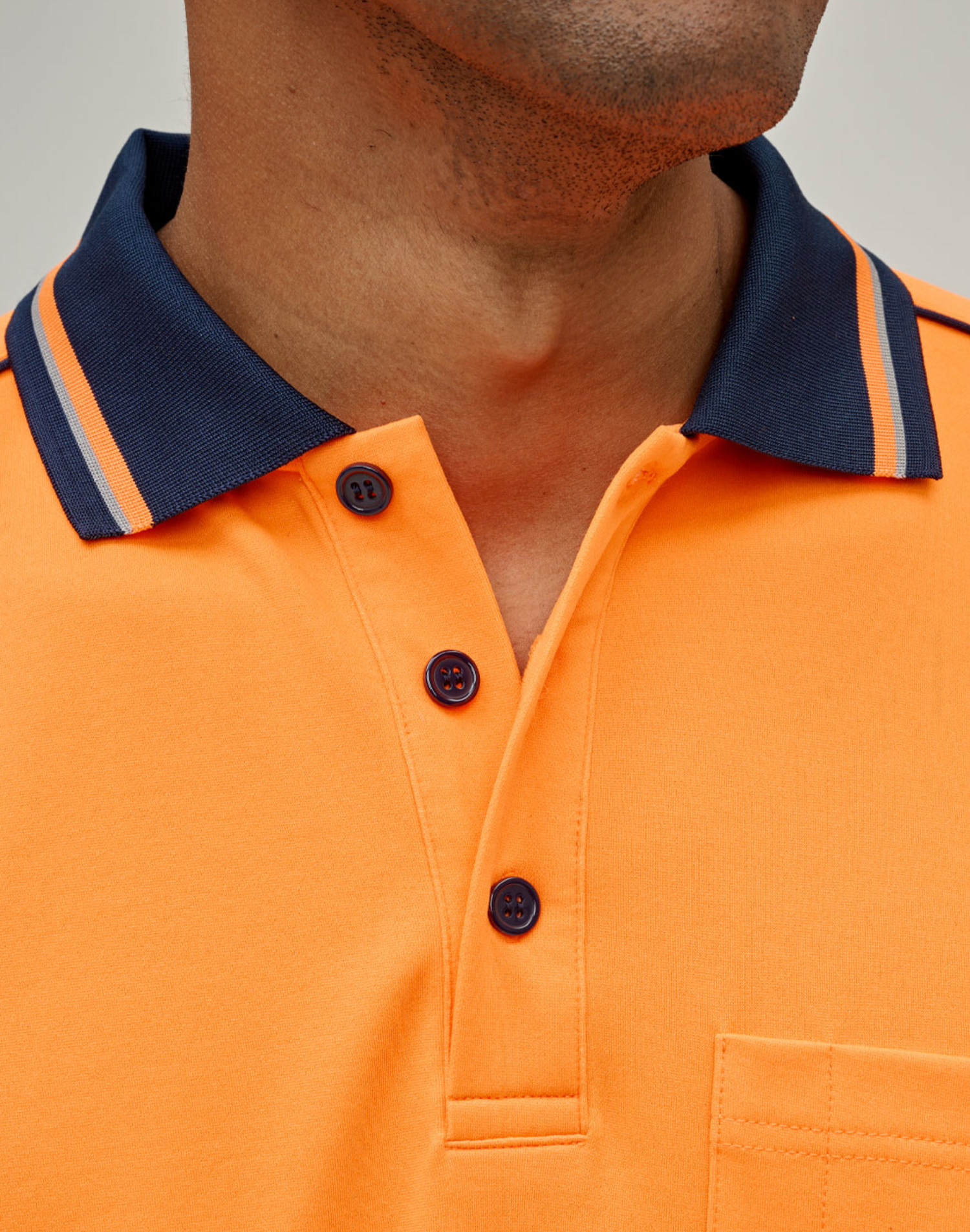 SW90 HI-VIS SUSTAINABLE COOL-BREEZE SAFETY POLO