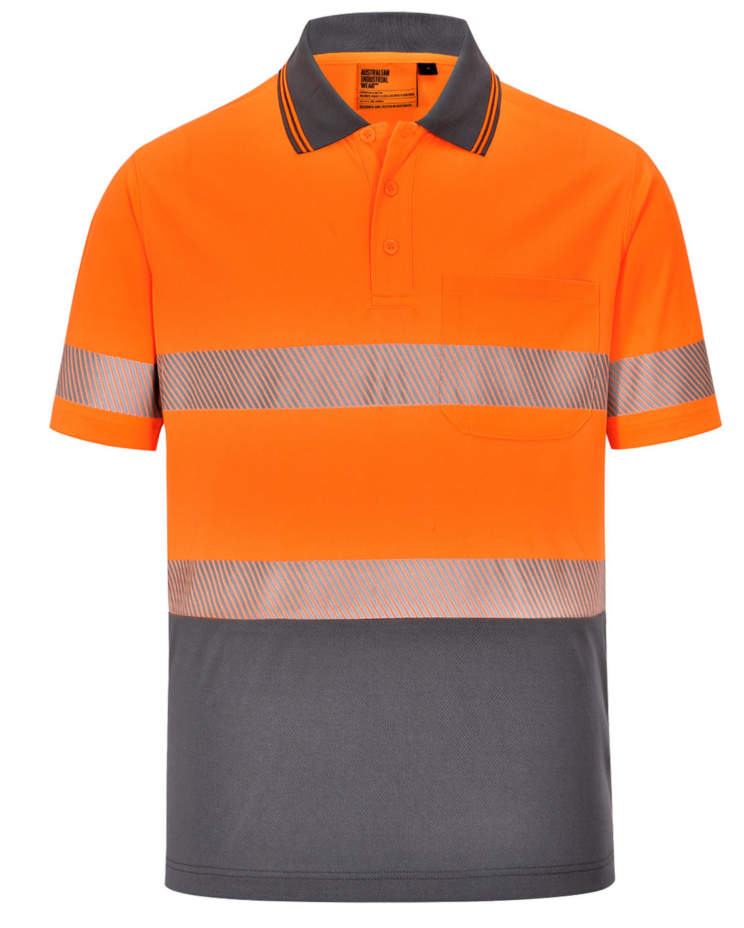 SW85 UNISEX COOLDRY® SEGMENTED SS POLO