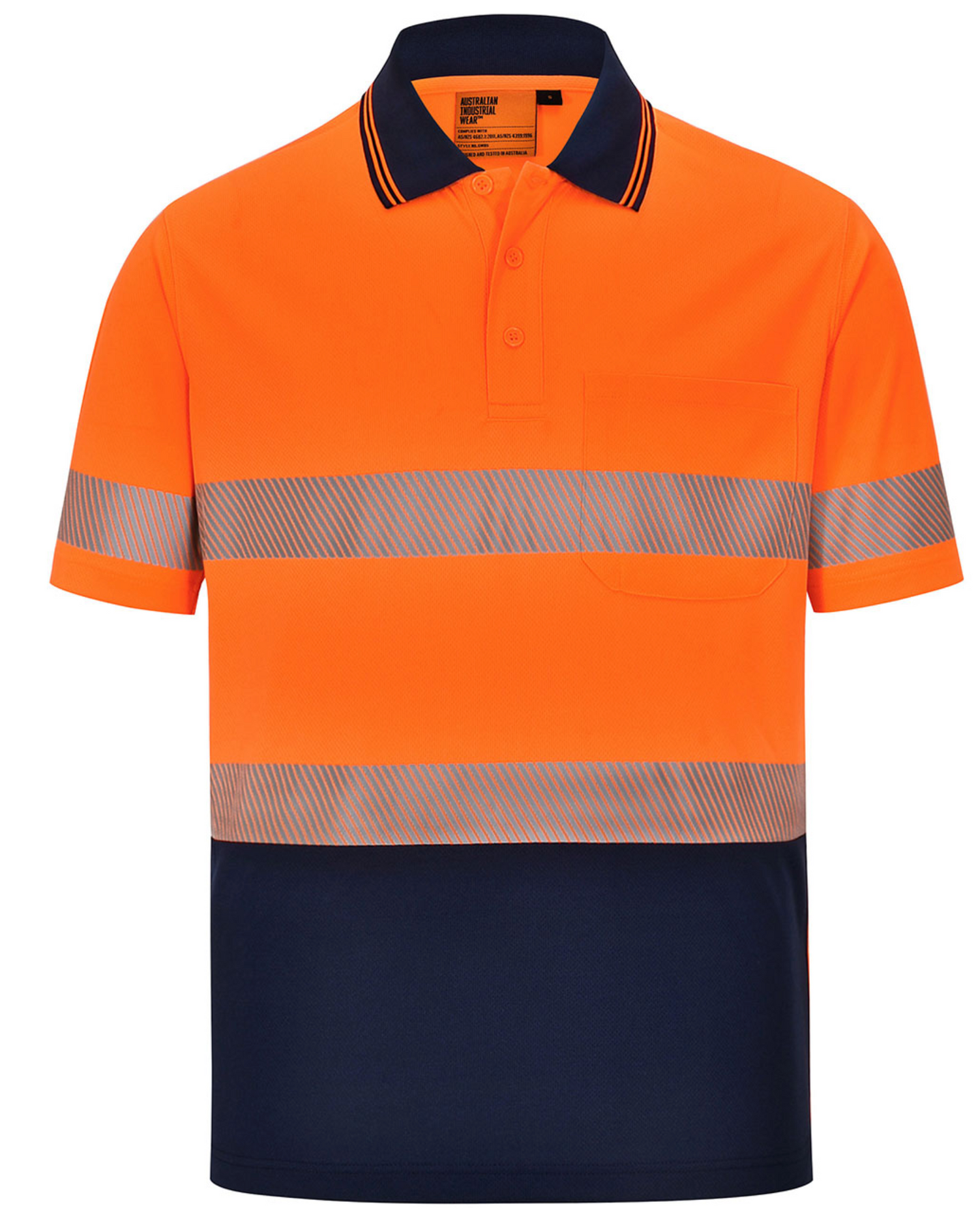 SW85 UNISEX COOLDRY® SEGMENTED SS POLO