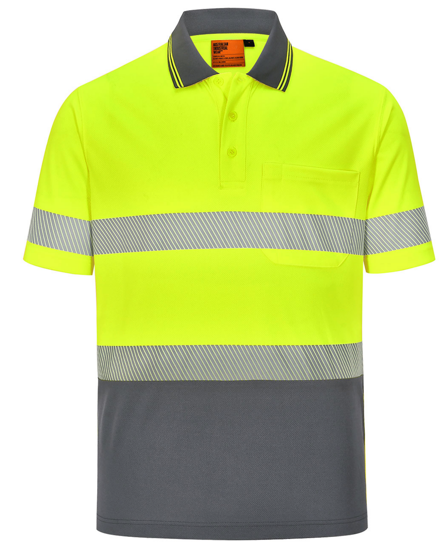 SW85 UNISEX COOLDRY® SEGMENTED SS POLO