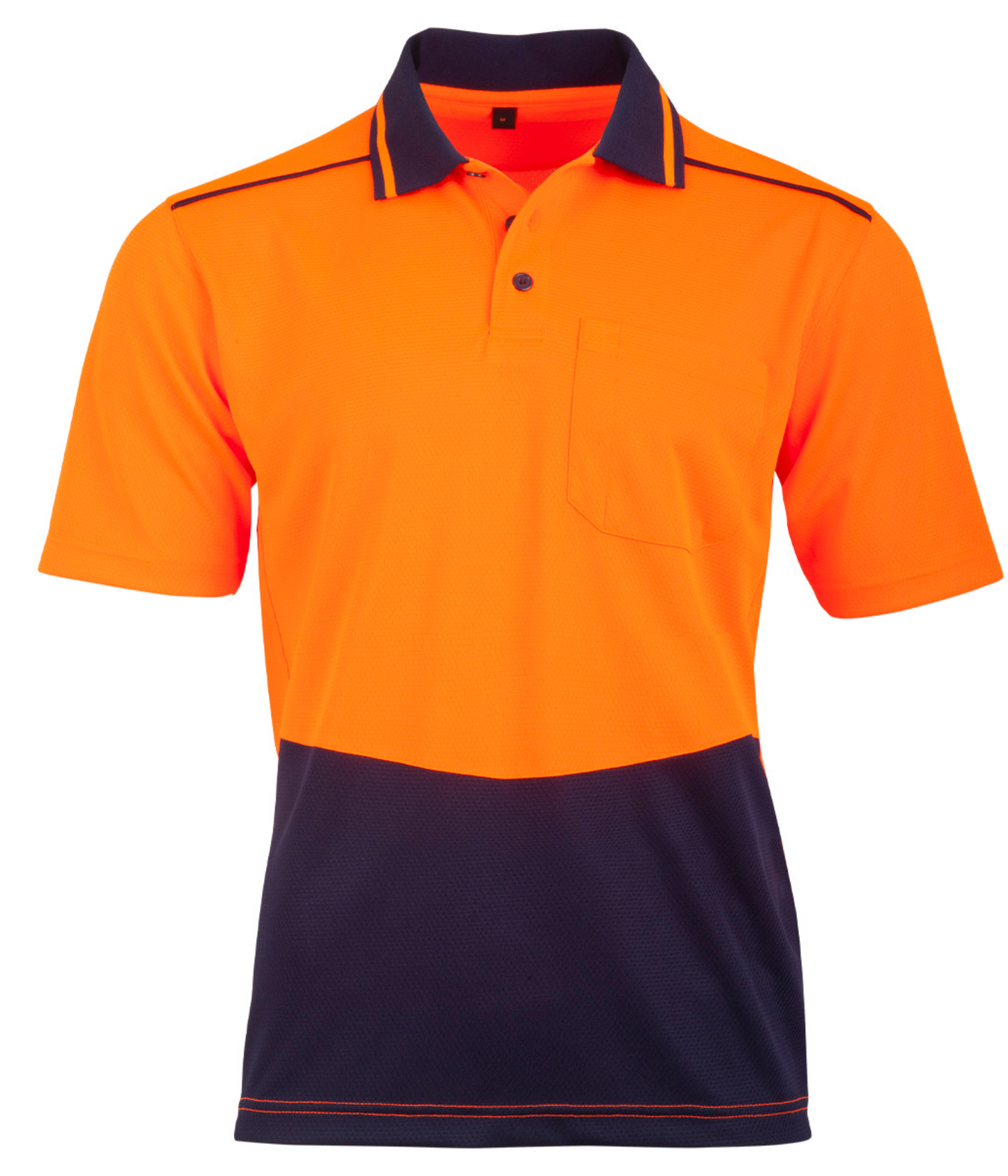 SW81 UNISEX HI-VIS BAMBOO CHARCOAL SS POLO