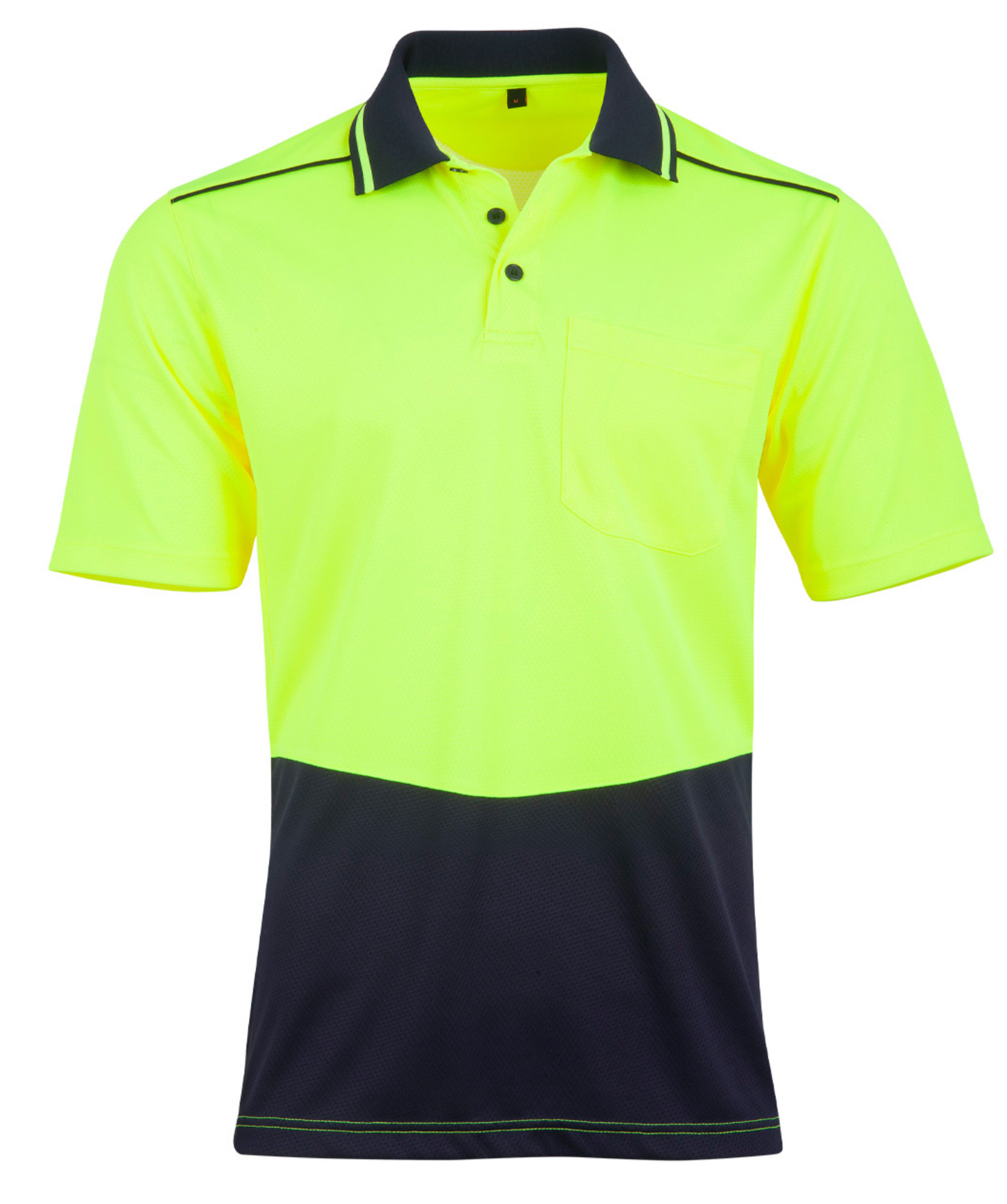 SW81 UNISEX HI-VIS BAMBOO CHARCOAL SS POLO