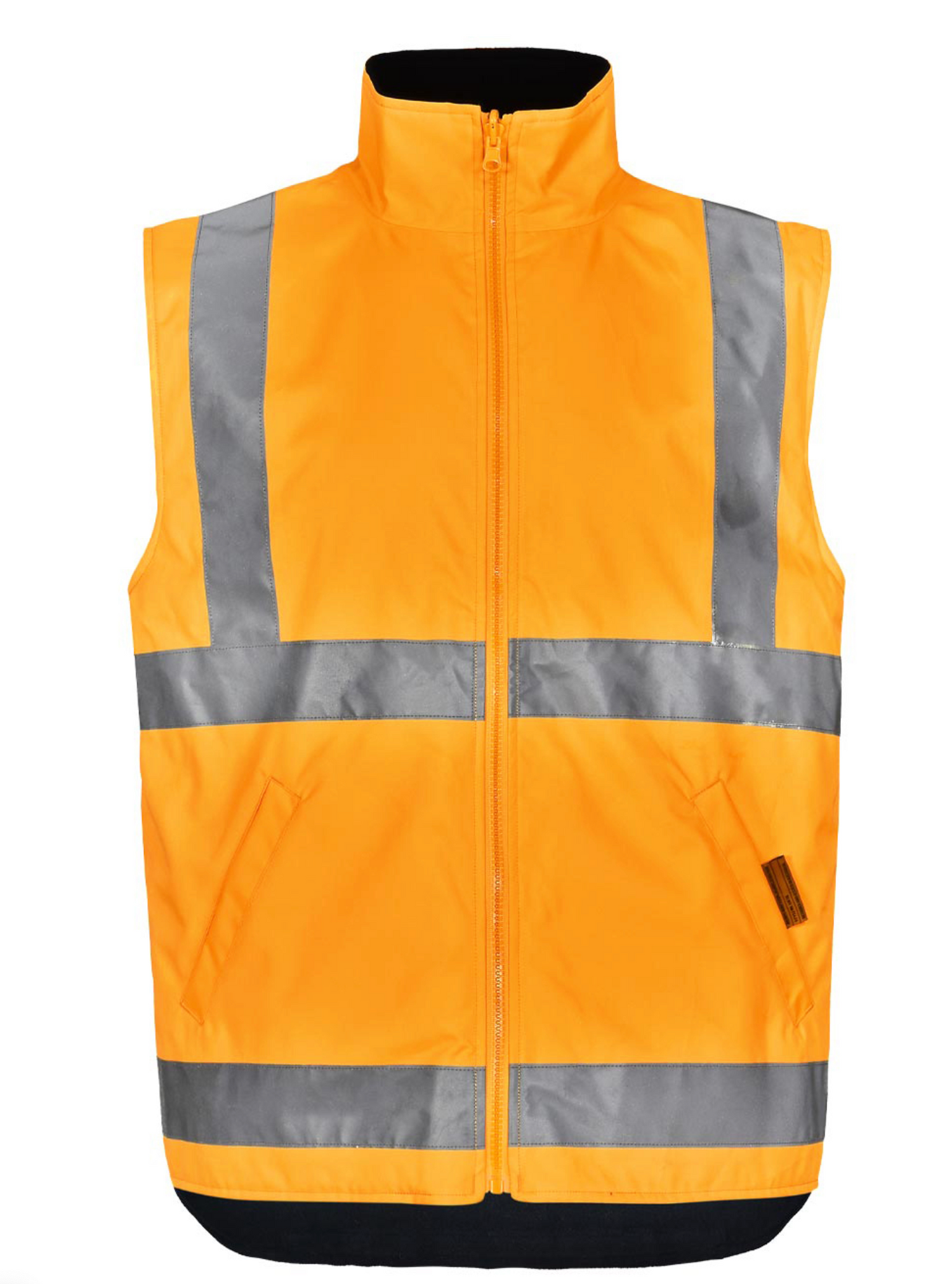 SW77 UNISEX VIC Rail Hi Vis 3 in 1 Safety Jacket and Vest