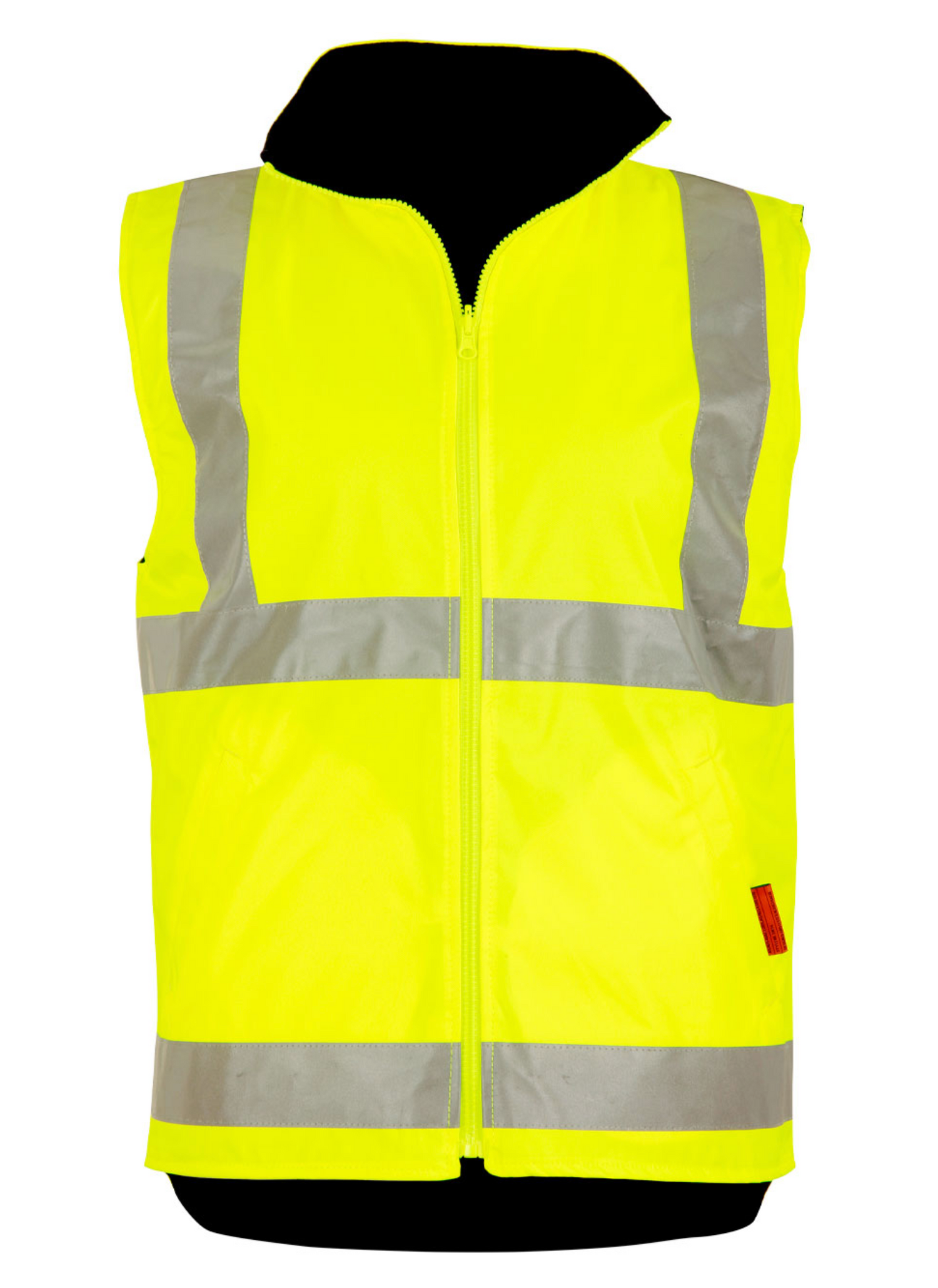 SW77 UNISEX VIC Rail Hi Vis 3 in 1 Safety Jacket and Vest