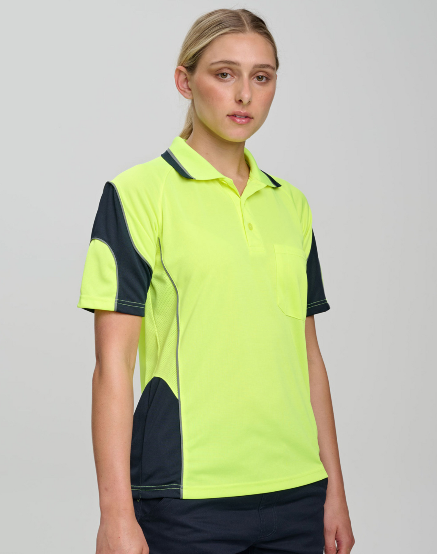 SW71 UNISEX ALLIANCE SHORT SLEEVE SAFETY POLO