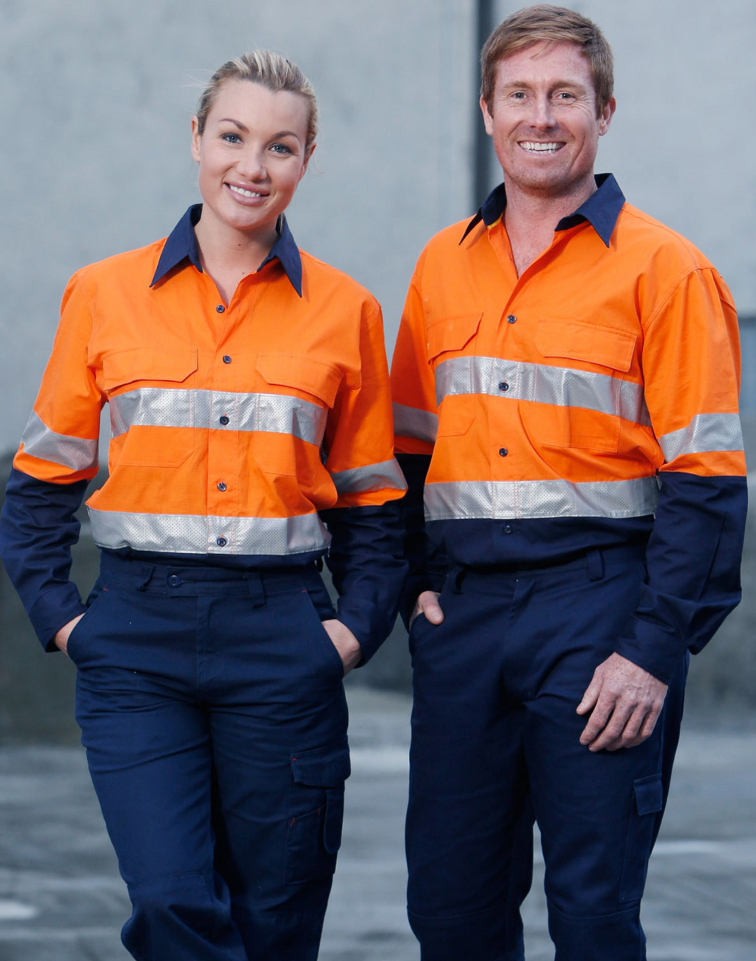 SW69 RIP-STOP LONG SLEEVE SAFETY SHIRT