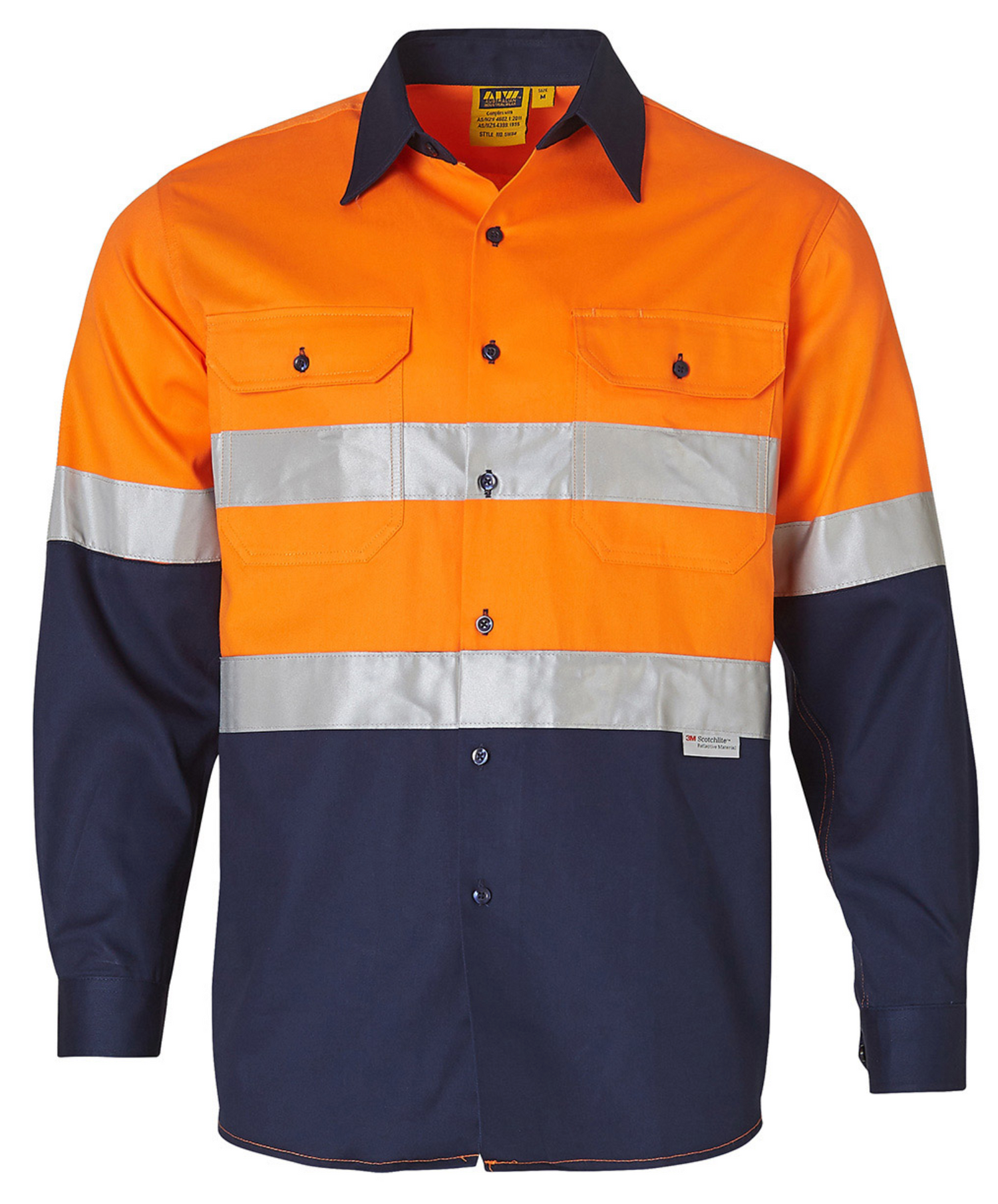 SW68 LONG SLEEVE SAFETY SHIRT