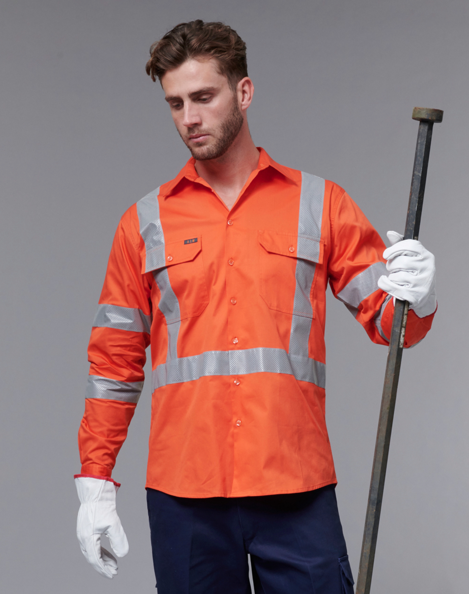 SW66 NSW Rail Lightweight Safety Shirt