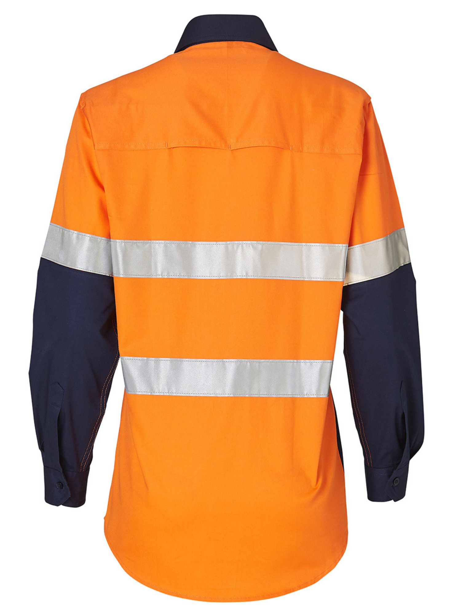 SW65 Ladies' High Visibility Cool-Breeze Cotton Twill Safety Shirts With Reflective 3M Tapes