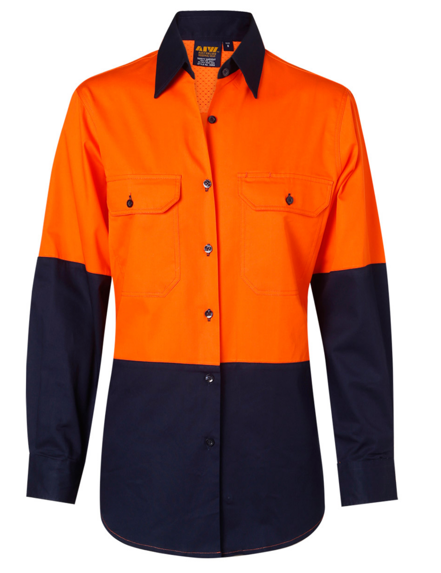 SW64 WOMEN'S High Visibility Cool-Breeze Cotton Twill Safety Shirts