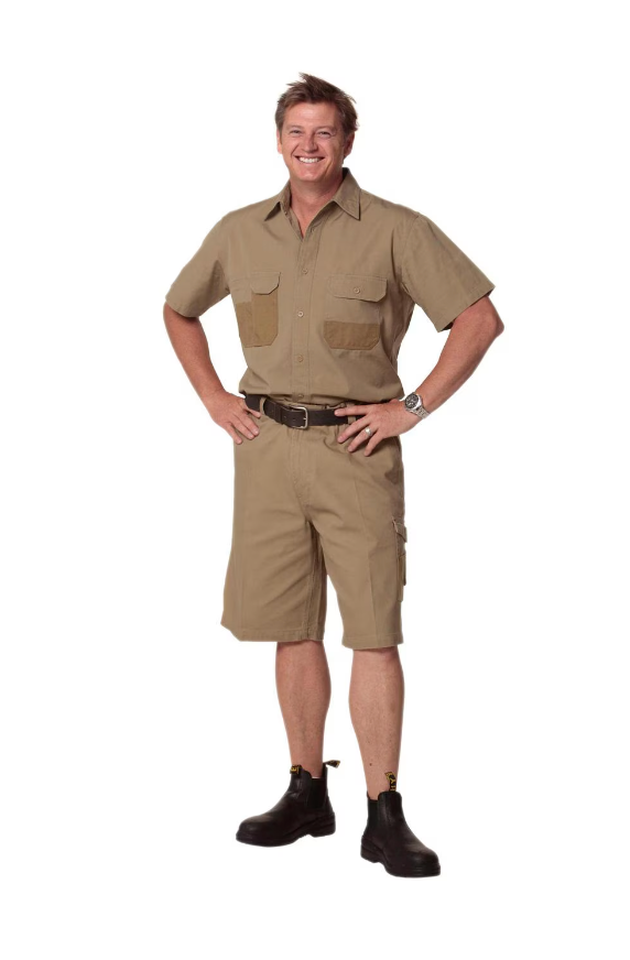 WT05 Mens Cordura® Durable Short Sleeve Work Shirt