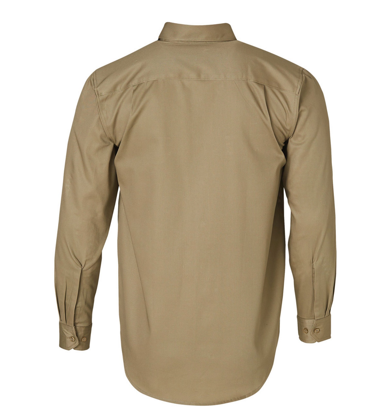WT04 Mens Cotton Drill Long Sleeve Work Shirt