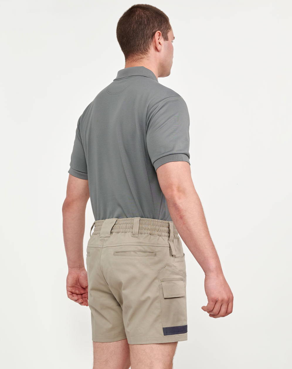WP29 Unisex Cotton Stretch Drill Cuffed Work Shorts