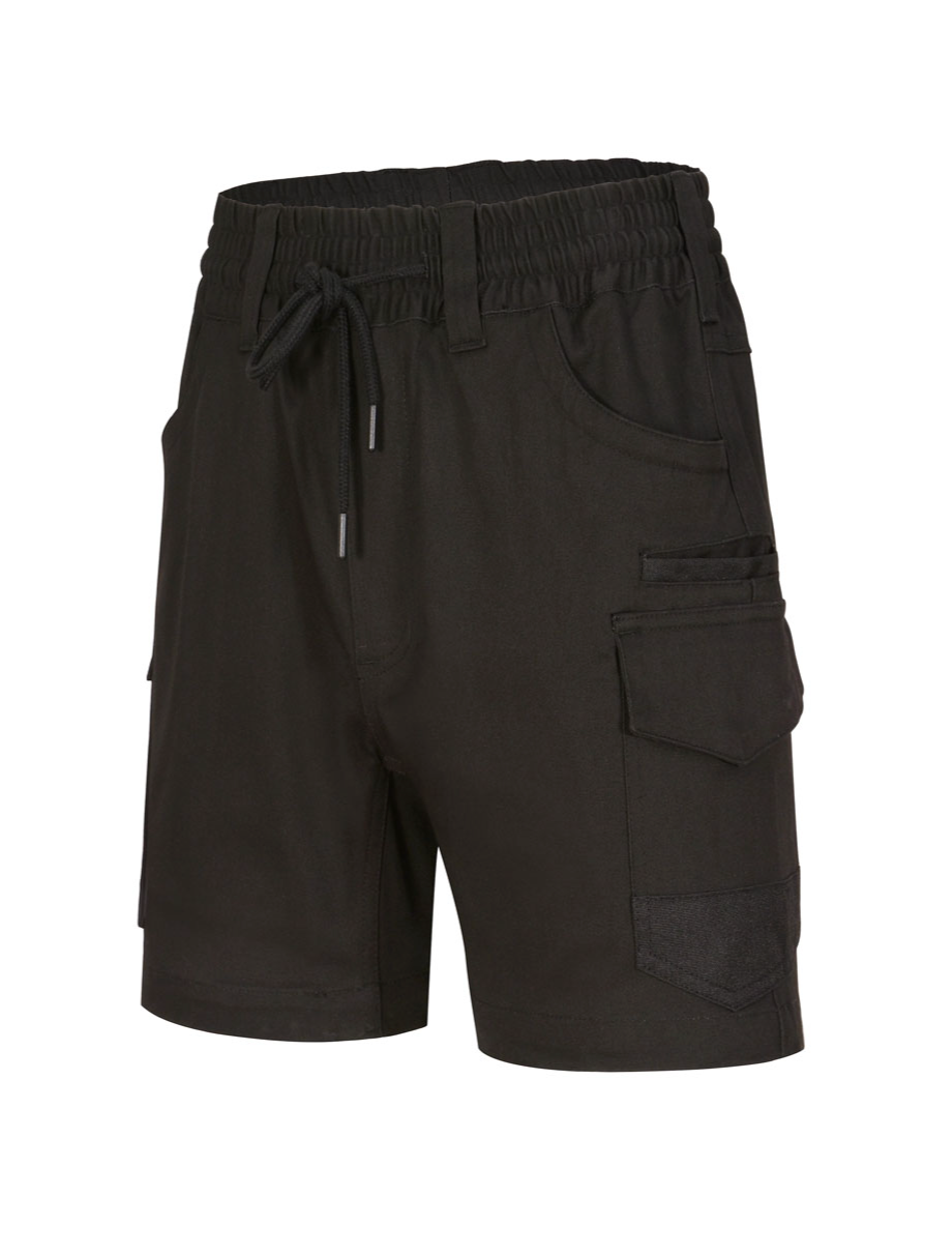 WP29 Unisex Cotton Stretch Drill Cuffed Work Shorts