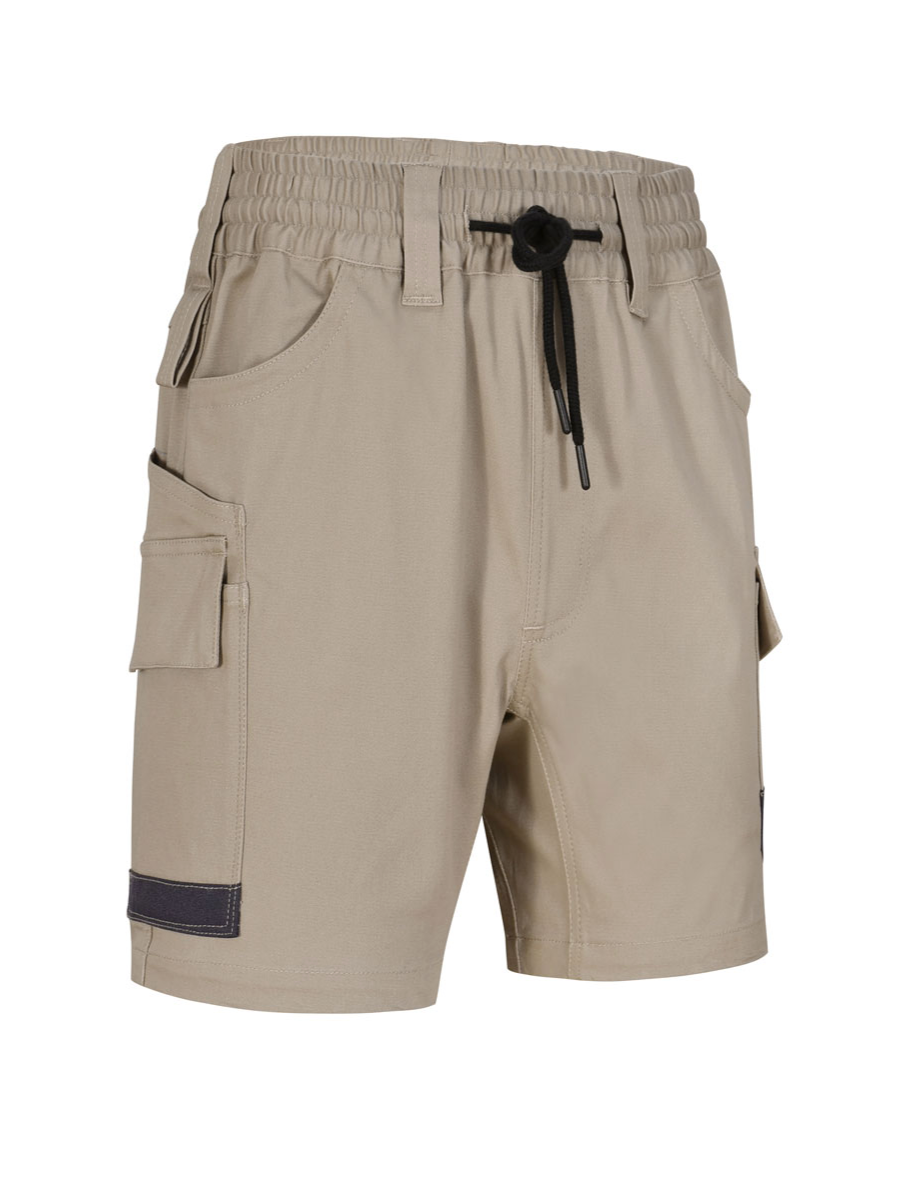 WP29 Unisex Cotton Stretch Drill Cuffed Work Shorts