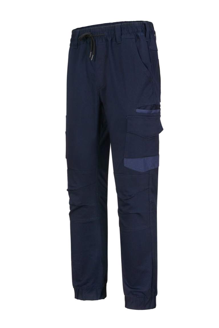 WP28 Unisex Cotton Stretch Drill Cuffed Work Pants