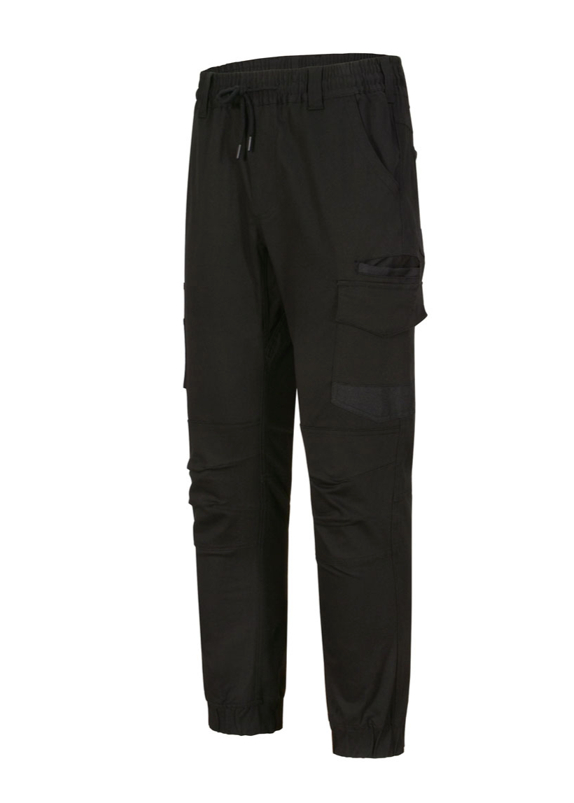 WP28 Unisex Cotton Stretch Drill Cuffed Work Pants