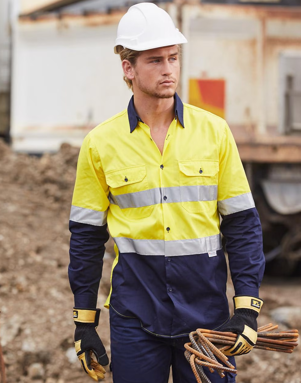 SW60 LONG SLEEVE SAFETY SHIRT