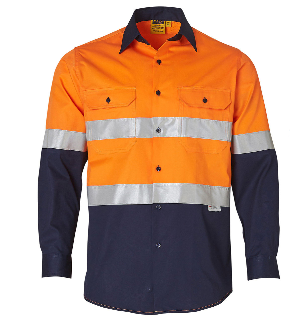 SW60 LONG SLEEVE SAFETY SHIRT