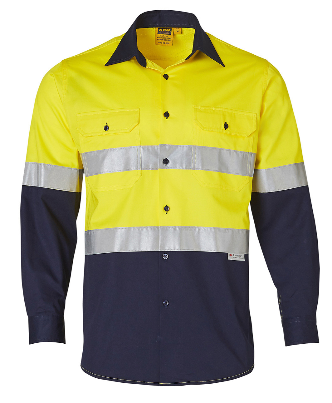 SW60 LONG SLEEVE SAFETY SHIRT