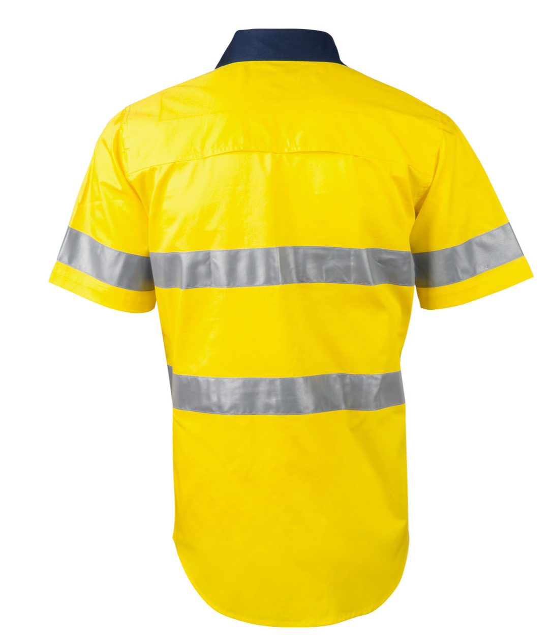 SW59 Men's High Visibility Cool-Breeze Cotton Twill Safety Shirt With Reflective 3M Tapes
