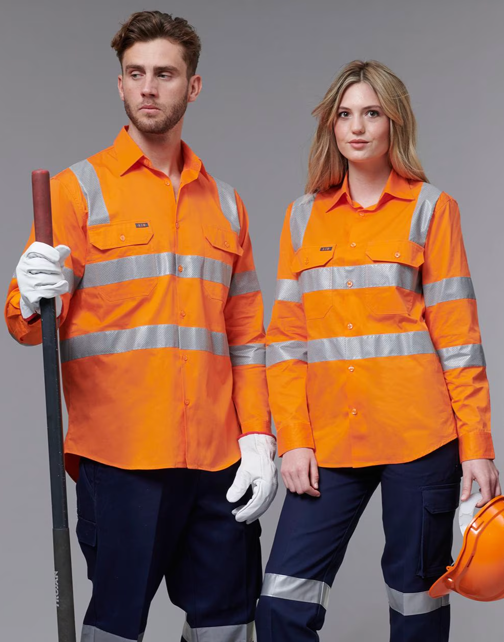 SW55 Unisex Biomotion Vic Rail Light Weight Safety Shirt