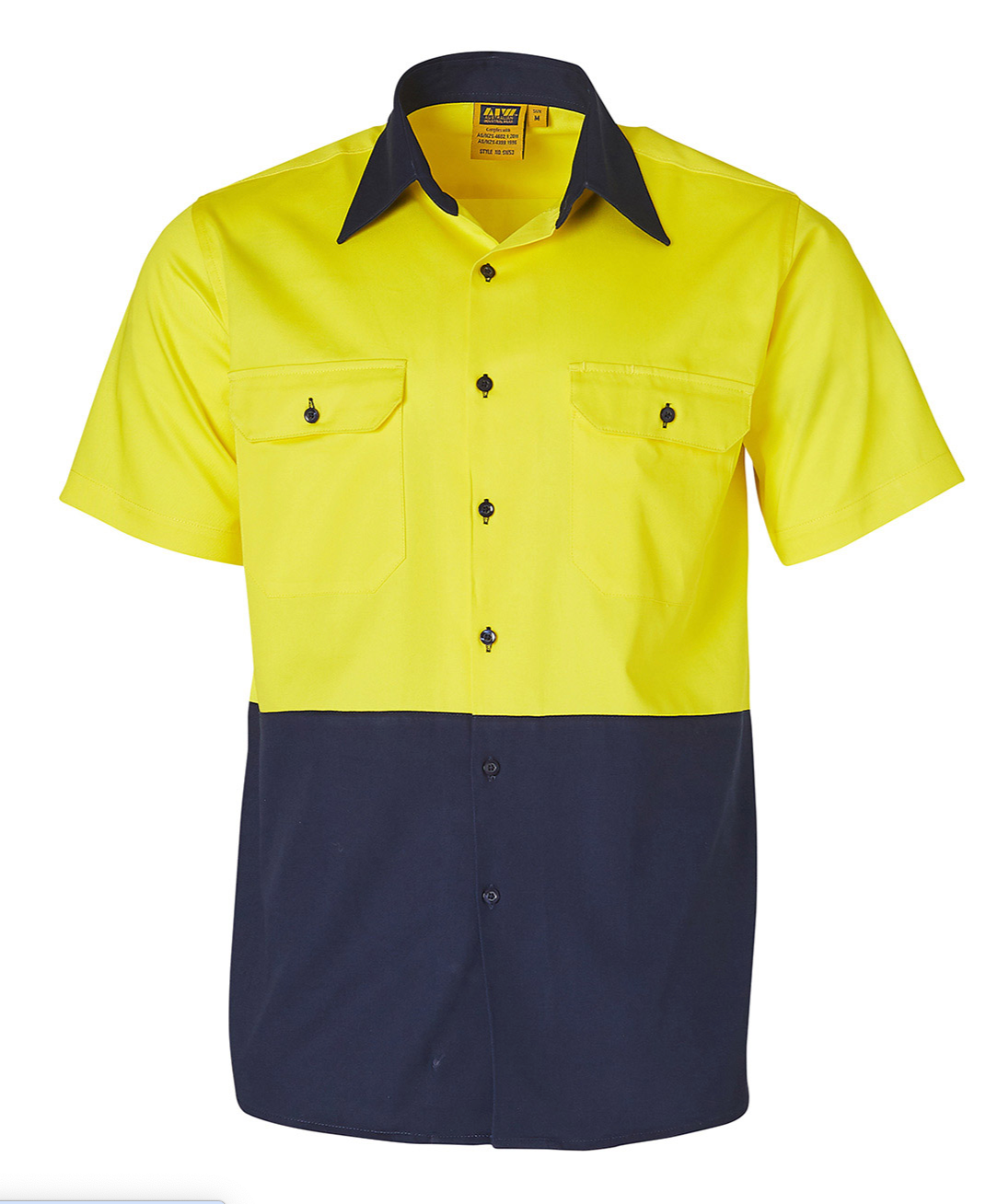 SW53 High Visibility Short Sleeve Work Shirt
