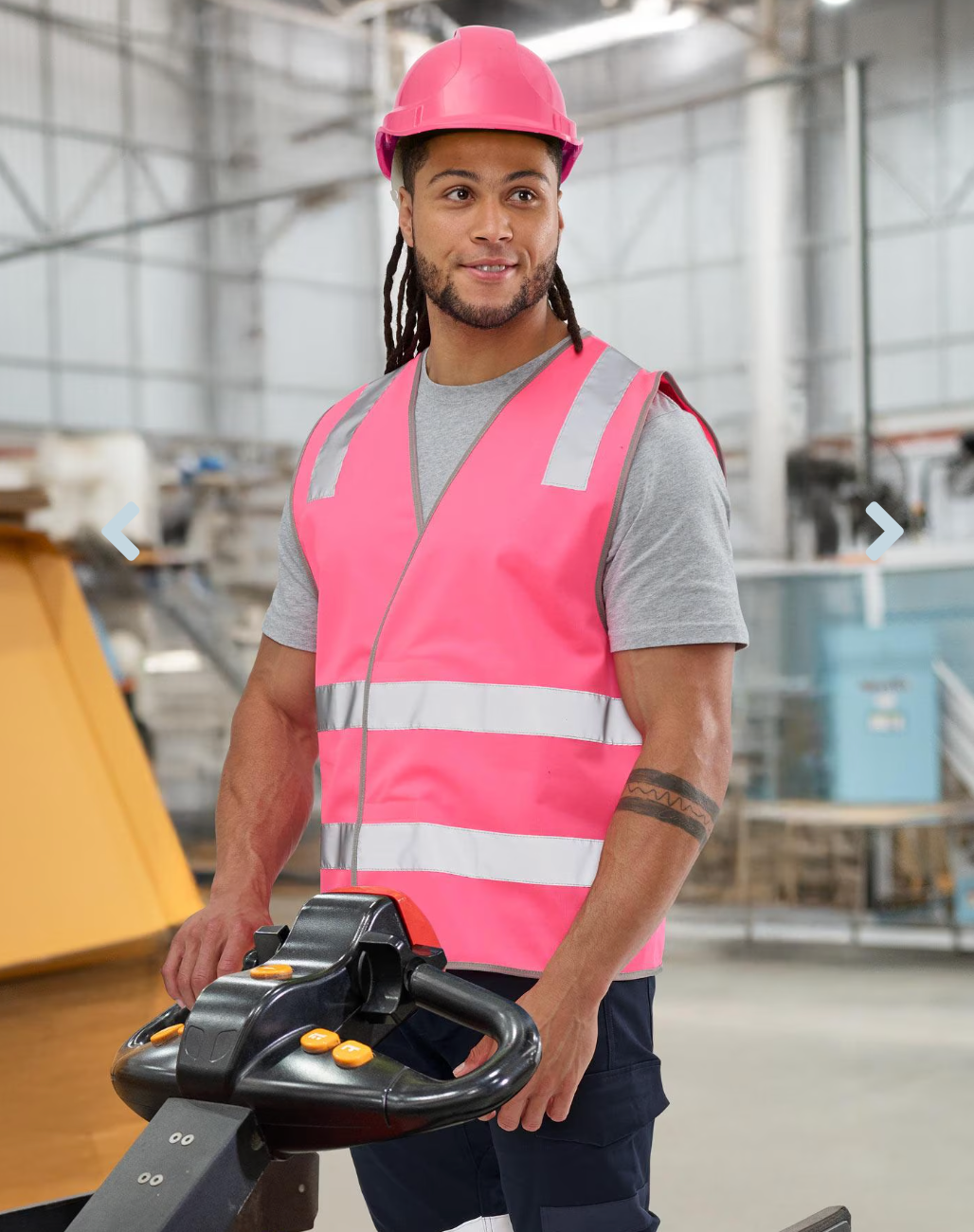 SW43 Safety Vest With Shoulder Tapes