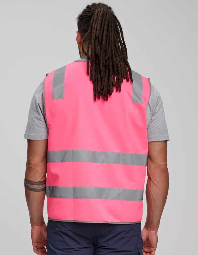 SW43 Safety Vest With Shoulder Tapes