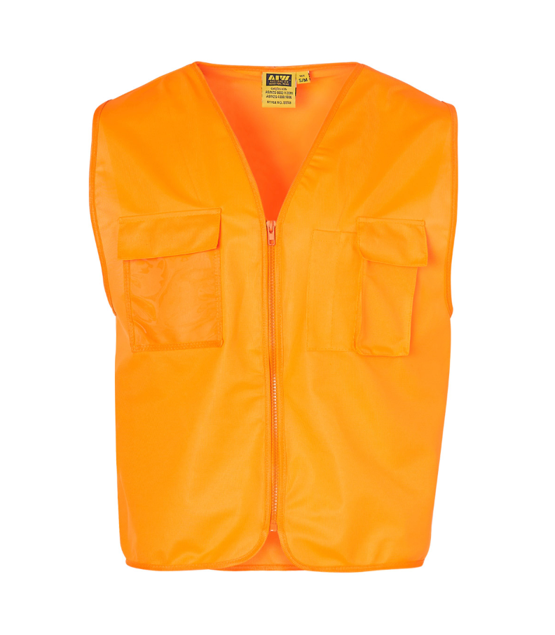SW41 High Visibility Safety Vest with Chest Pockets