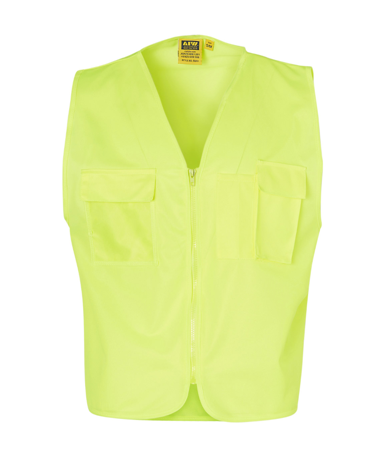 SW41 High Visibility Safety Vest with Chest Pockets