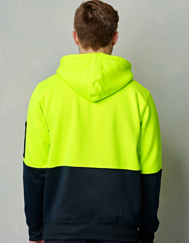 SW38 Adults’ Hi-Vis Two Tone Kangaroo Pocket Hoodie