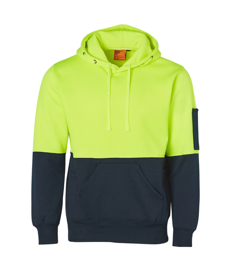 SW38 Adults’ Hi-Vis Two Tone Kangaroo Pocket Hoodie