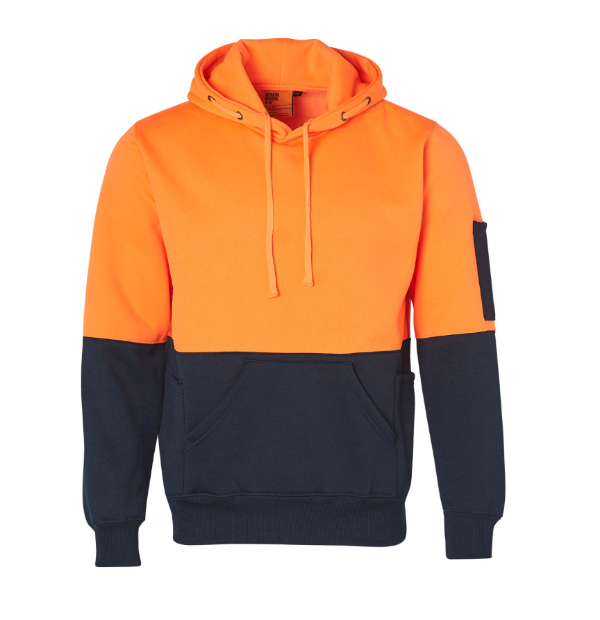 SW38 Adults’ Hi-Vis Two Tone Kangaroo Pocket Hoodie