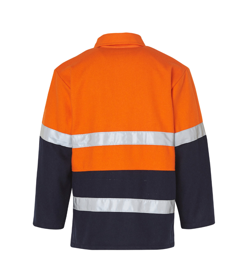 SW31A Hi-Vis Two Tone Bluey Safety Jacket with 3M Tapes