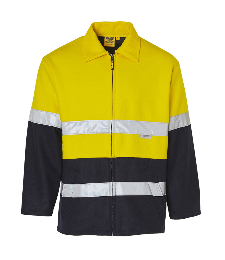 SW31A Hi-Vis Two Tone Bluey Safety Jacket with 3M Tapes