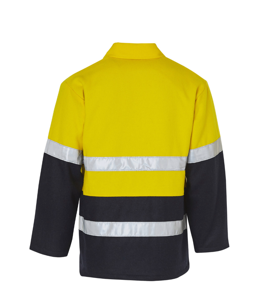SW31A Hi-Vis Two Tone Bluey Safety Jacket with 3M Tapes