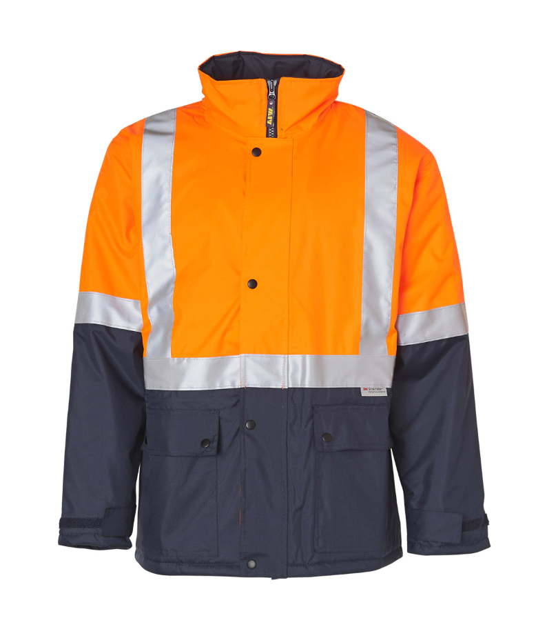 SW28A High Visibility Two Tone Jacket with Quilt Lining and 3M Tapes