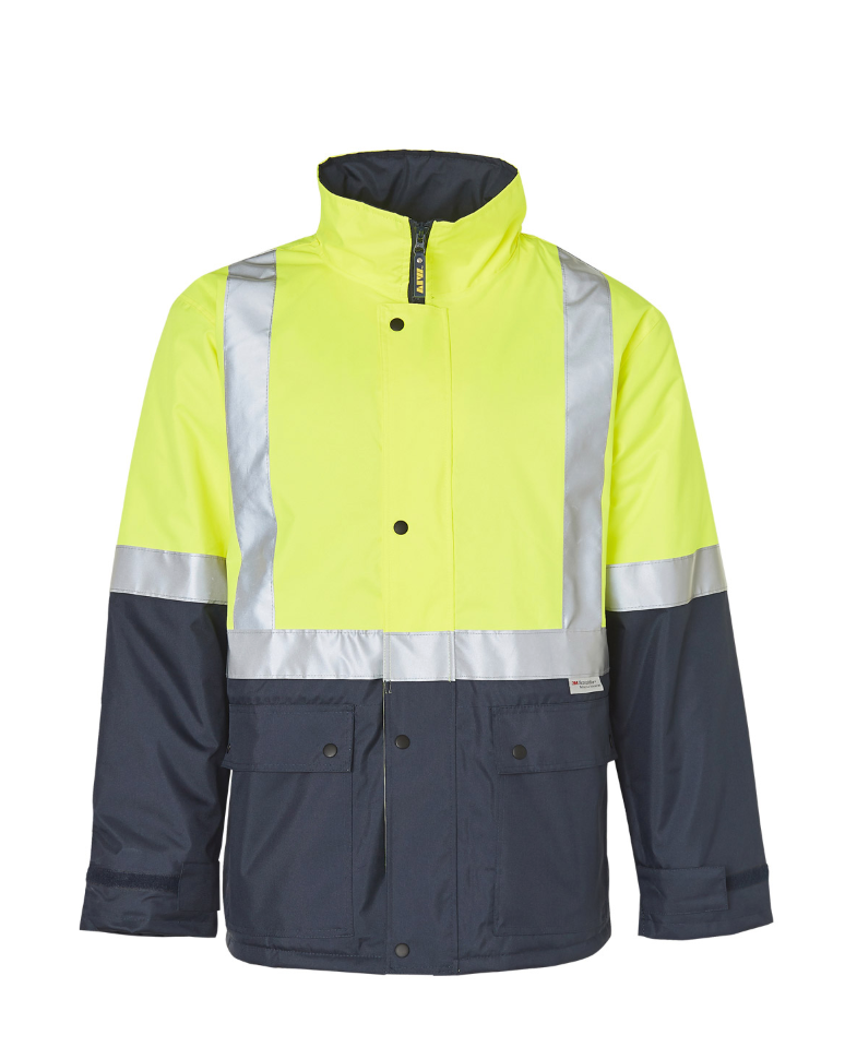 SW28A High Visibility Two Tone Jacket with Quilt Lining and 3M Tapes
