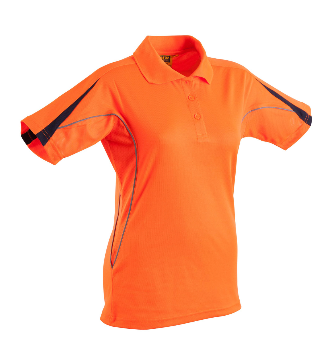 SW26A Ladies TrueDry® Hi-Vis Polo with Reflective Piping