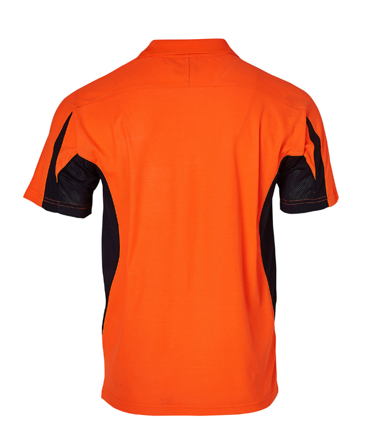 SW25 Unisex TrueDry® Hi-Vis Polo with Reflective Piping